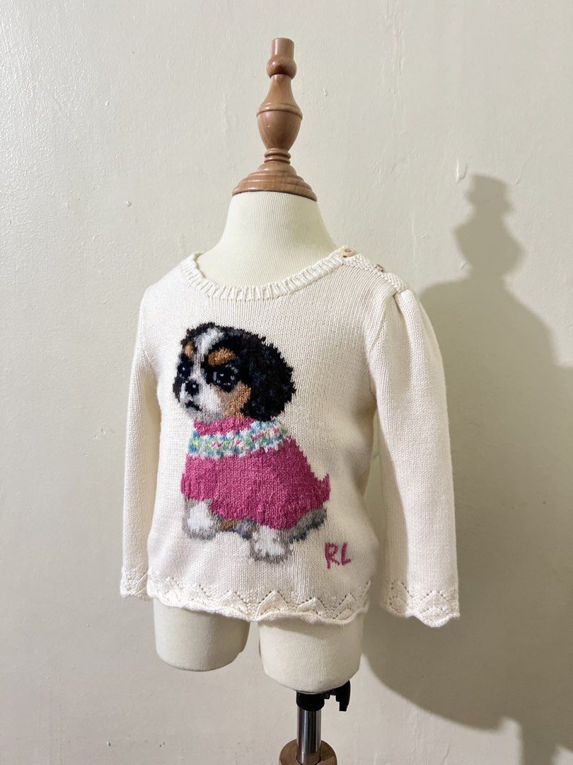 RL KNIT DOG • 18-24M (Category: Babies & Kids Fashion) located in Cebu City. Submitted by littlezaria030 (Listing ID 1470145551, Image 3). Description: .