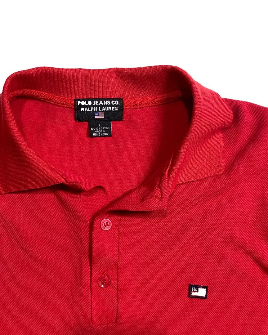 RL POLO FLAG POLO (Category: Tshirts & Polo Shirts ) located in Davao. Submitted by premiumdept. (Listing ID 1470348060, Image 2). Description: RL POLO FLAG POLO Size: Large Dimes: 19 x F26-B27 Color rate: 9/10 Condition: As new Issue(s): None _ - Sf buyers expenses - Mine | Steal | Premium | basis only - Check details before buying - Color may vary due to lighting - Manage your expectations, issues may not be seen or indicated..