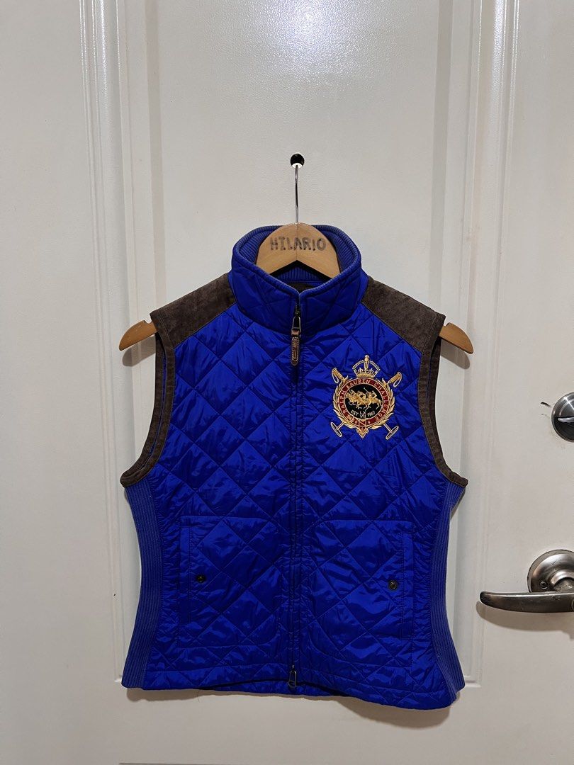 RL Puffer Vest (Category: Coats, Jackets and Outerwear) located in San Pedro. Submitted by _eyamarieii (Listing ID 1470335125, Image 1). Description: RL Puffer Vest Lightly Used Condition Color rate 9/10 No issue Size Medium ontag Width 18 Length 21 • 850+sf.