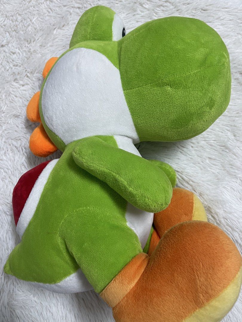 [RM3 ONLY, USED] Super Mario Yoshi Green Plush Toy Stuffed Animal, Toys ...