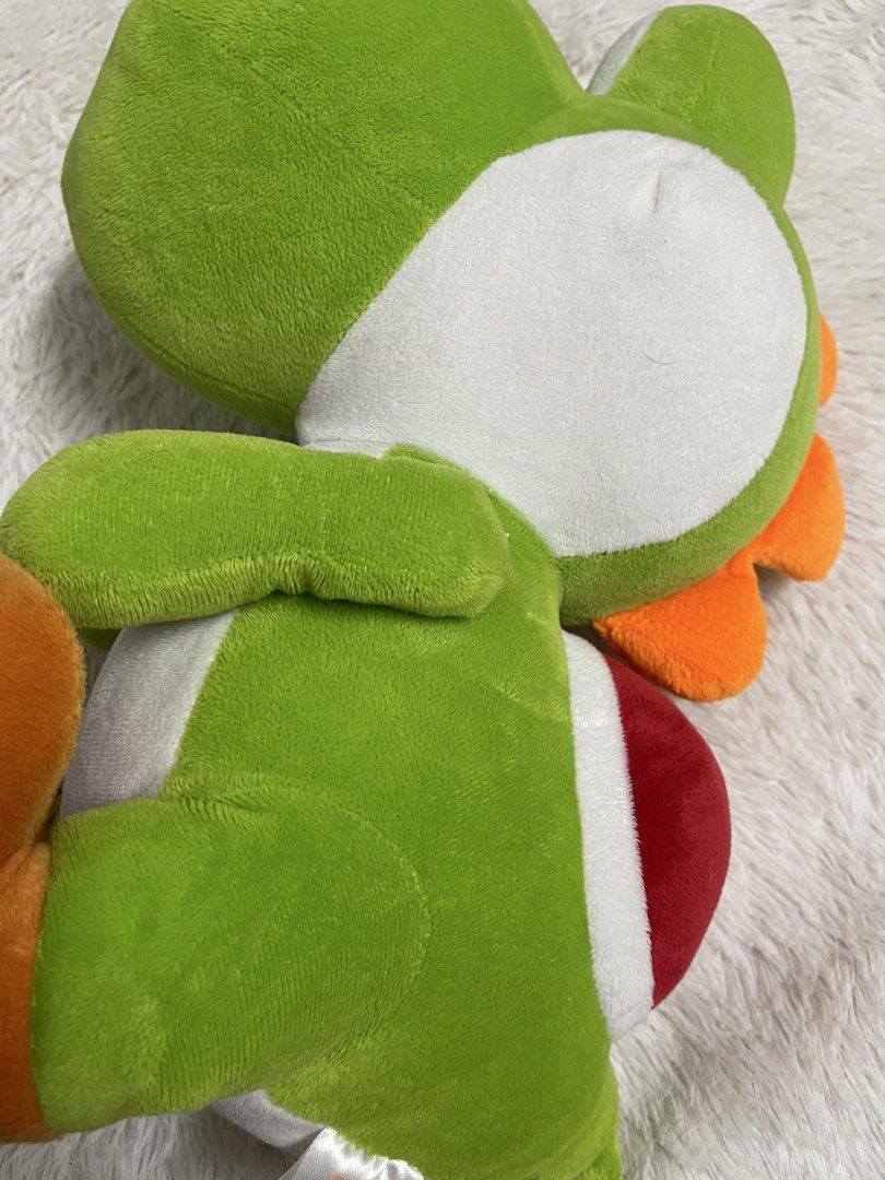 [RM3 ONLY, USED] Super Mario Yoshi Green Plush Toy Stuffed Animal, Toys ...