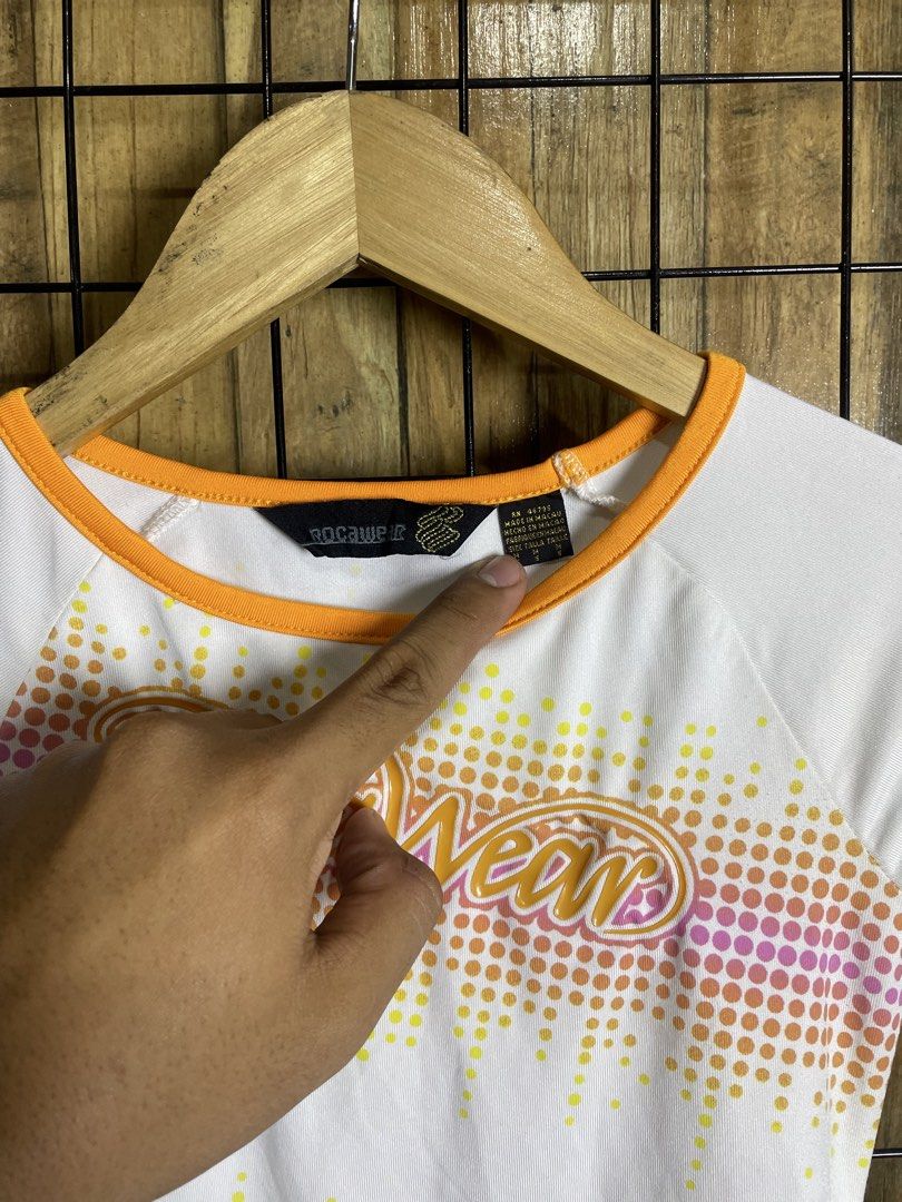 Rocawear y2k shirt (Category: Shirts) located in Pateros City. Submitted by toogood.mnl (Listing ID 1470339218, Image 2). Description: Rocawear y2k shirt W-13 L-19 No issue Excellent condition .