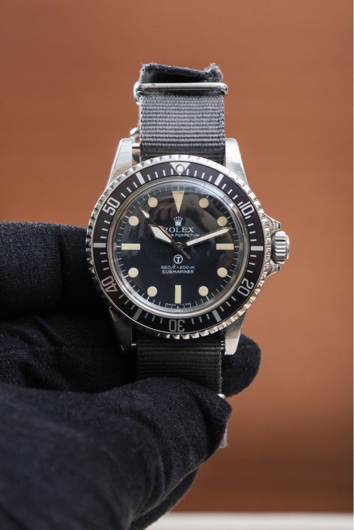 Rolex Military Submariner (Category: Luxury Watches) located in Makati City. Submitted by vintage.grail (Listing ID 1470176556, Image 3). Description: “ The watch that went to world war “ Rolex Military Submariner Double reference 5513/5517 Circa 1970’s in excellent condition Priced at Php 21,500,000. Available for viewing at Vintage Grail, The Peninsula Manila. .