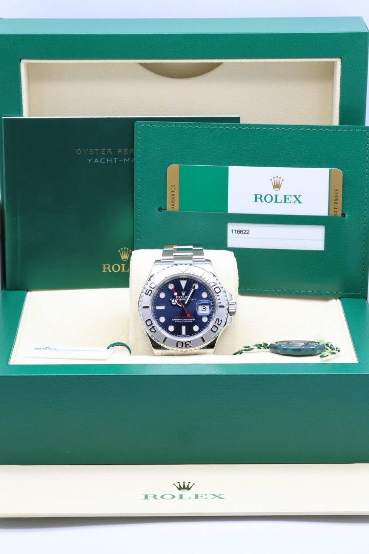 Rolex Oyster Perpetual Yacht-Master Blue Dial 116622 (Category: Watches) located in Singapore. Submitted by xiiaoozhu (Listing ID 1470320173, Image 2). Description: Very good condition. Dated 2016. Full links..