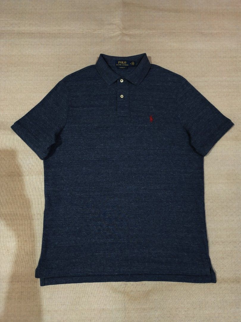 RP DENIM BLUE (Category: Tshirts & Polo Shirts ) located in Baliuag. Submitted by vk_thrift01 (Listing ID 1470297683, Image 2). Description: RL DENIM BLUE DIMES: 22 X 28 FRONT 29 BACK CONDI: AS NEW CONDITION COLOR RATE: 9.9/10 ISSUE: NONE PRICE: 1500 NOTE: ‼️‼️‼️ 📌ALL ITEMS ARE THRIFTED NOT BRANDNEW SO KINDLY MANAGE YOUR EXPECTATIONS. 📌ALL ITEMS ARE NEEDS WASH 📌COLOR MAY SLIGHTLY DIFFER DUE TO LIGHTING CONDITION 📌NO CANCELATION OF ORDERS 📌NO