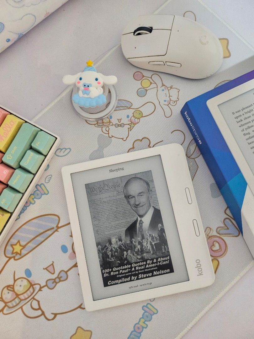 Rush! Kobo Libra 2 in excellent condition (Category: E-Readers) located in Caloocan City. Submitted by TheThriftTown (Listing ID 1470240085, Image 3). Description: sale sale sale! My most favorite e-reader ever. Sadly I had to let this go :( - Brand/Model: Kobo Libra 2 - Color: White - Condition: Excellent, well-cared for - Includes: Original packaging/box - Features: E-reader with ergonomic page-turn buttons reason for selling: will shift to kob