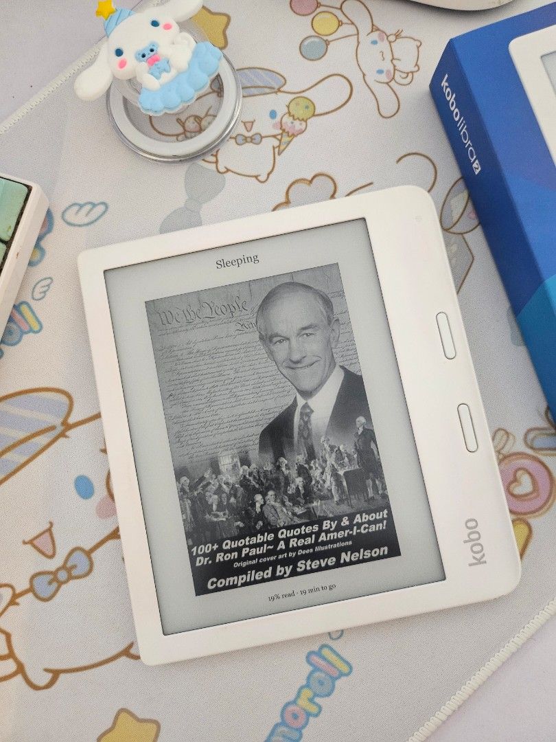 Rush! Kobo Libra 2 in excellent condition (Category: E-Readers) located in Caloocan City. Submitted by TheThriftTown (Listing ID 1470240085, Image 2). Description: sale sale sale! My most favorite e-reader ever. Sadly I had to let this go :( - Brand/Model: Kobo Libra 2 - Color: White - Condition: Excellent, well-cared for - Includes: Original packaging/box - Features: E-reader with ergonomic page-turn buttons reason for selling: will shift to kob