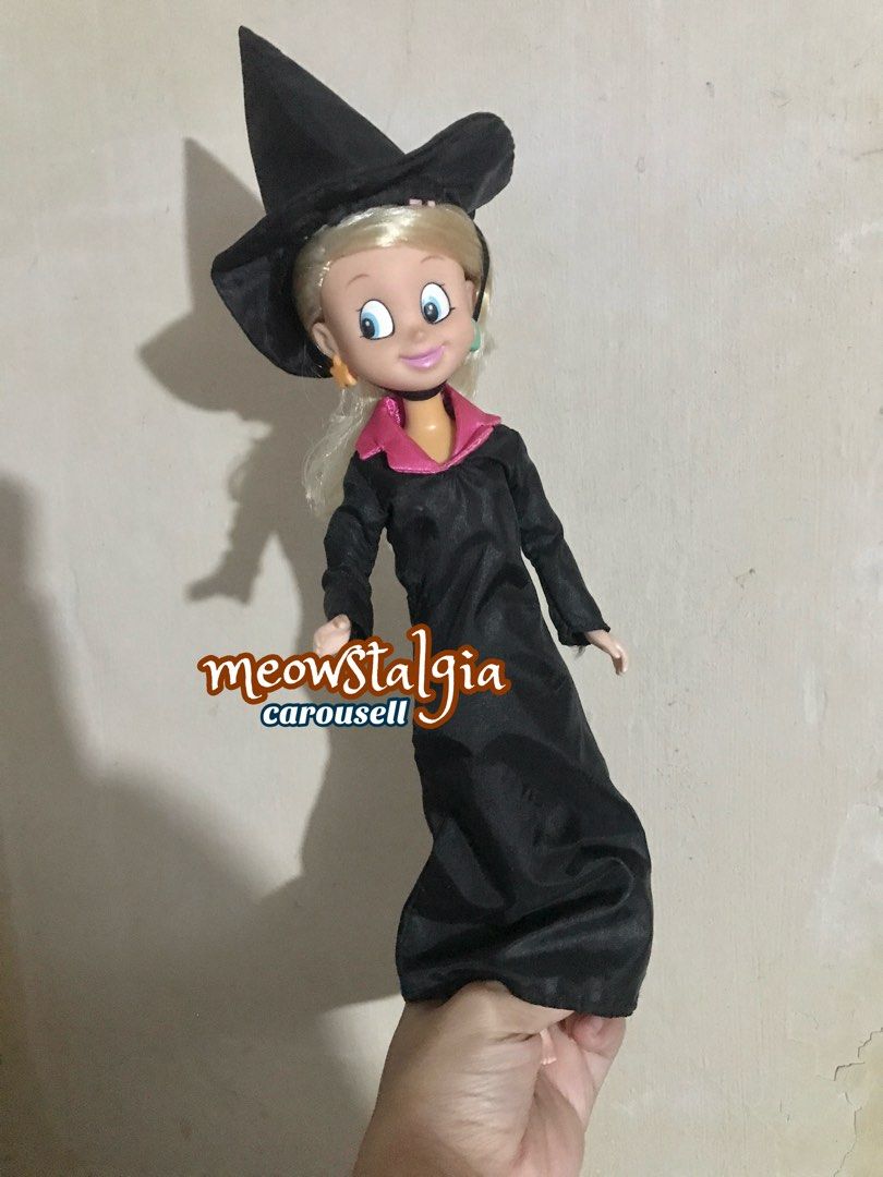 Sabrina The Animated Series Doll (Category: Designer & Blind Box Toys) located in Paranaque City. Submitted by meowstalgia (Listing ID 1470282071, Image 2). Description: 🔮 Sabrina The Animated Series Doll 🔮 Missing shoes and broom 🔮 Naka display lang 🔮 Top of hair is still covered with not sticky glue 🔮 Has slight discoloration sa neck 🔮 Outfit can fit Monster High and Ever After High dolls 🔮 wysiwyg 🔮 From my personal collection 🔮 RFS: 