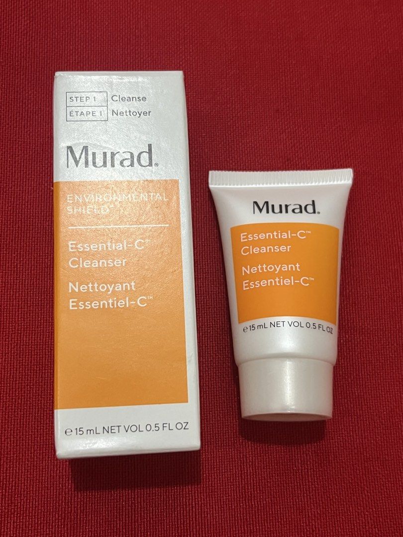SALE MURAD ESSENTIAL C CLEANSER 15ml (Category: Face Care) located in Manila. Submitted by luxeclassyshop (Listing ID 1470158689, Image 1). Description: SALE MURAD ESSENTIAL C CLEANSER 15ml Original 1 .
