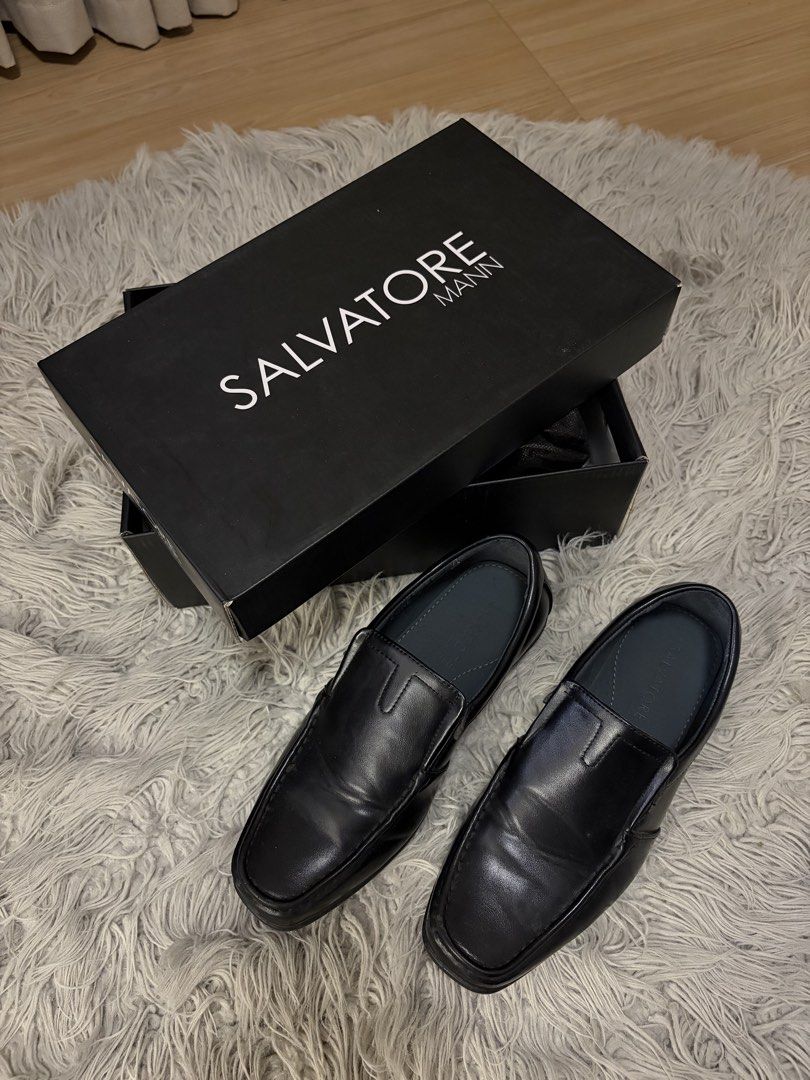 SALVATORE MANN Zone Black Loafers (Category: Casual Shoes) located in Marikina City. Submitted by thearchives.jpg (Listing ID 1470347085, Image 1). Description: Note: offers are open, prices are negotiable. colors may slightly vary due to lighting. .