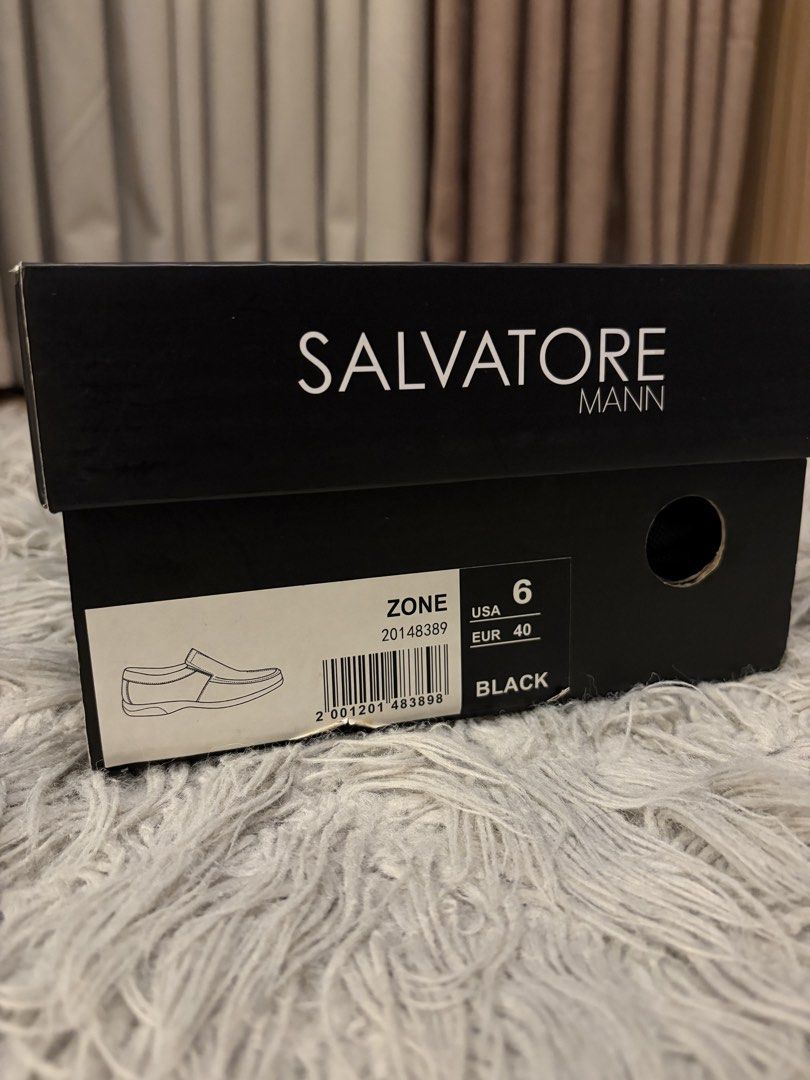 SALVATORE MANN Zone Black Loafers (Category: Casual Shoes) located in Marikina City. Submitted by thearchives.jpg (Listing ID 1470347085, Image 2). Description: Note: offers are open, prices are negotiable. colors may slightly vary due to lighting. .