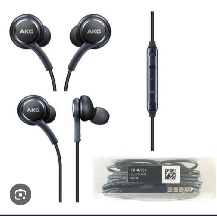 SAMSUNG AKG IN EAR EARPHONE (Category: Earphones) located in Cabuyao City. Submitted by Bike_Clothing10 (Listing ID 1470206667, Image 1). Description: READ FIRST... FOR SALE: SAMSUNG AKG IN EAR EARPHONE Excellent Condition With Pause/Volume Control Loud and Clear Sound Legit NOTE: Tinuklap ko na ung rubber sa part ng earbuds (see pic with red circle). Napaglaruan kasi ng niece ko, kinutkot ung rubber kaya inalias ko na para mas presentable. very 