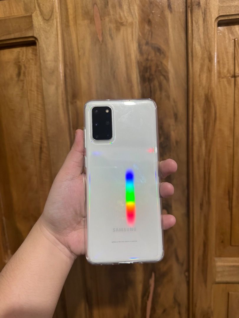 Samsung Galaxy S20+ 5g (Category: Samsung) located in Cebu City. Submitted by truerabbit_0172d1 (Listing ID 1470305450, Image 2). Description: Samsung Galaxy S20+ 5G 256gb ➡️Korean Variant ➡️No sim restriction ➡️Phone only with free standard charger and clear case.