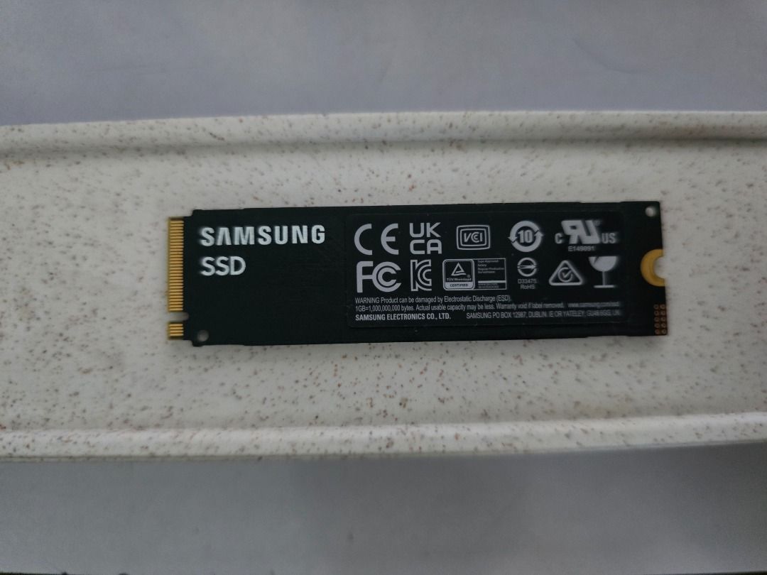 Samsung 980 NVMe M.2 SSD 500GB (Category: Hard Disks & Thumbdrives) located in Quezon City. Submitted by jmndo (Listing ID 1470180929, Image 2). Description: Samsung 980 NVMe SSD 500GB Condition: Lightly Used Performance: 100% Health: 98% Please refer to HD Sentinel and CrystalkDiskInfo screenshot for detailed information/condition of the drive. No box but will be packaged securely for your peace of mind. Price is fixed .