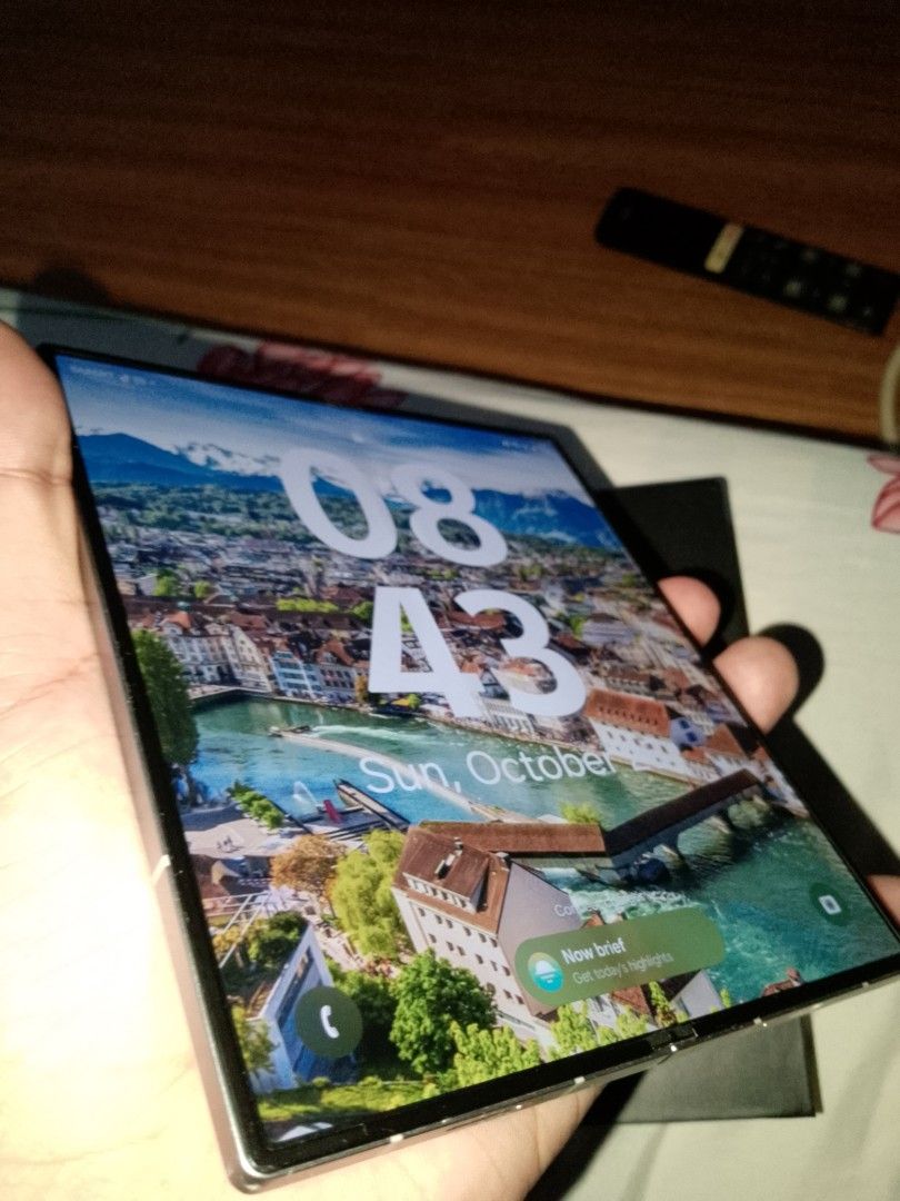 Samsung Zfold 6 512GB RUSH (Category: Samsung) located in Manila. Submitted by jgonzales236 (Listing ID 1470280478, Image 1). Description: Selling Zfold 6 512GB in Good condition With Box With Charger di mabilis malowbatt Minor scratches wala issue sa small screen and mainscreen. 10/10 overall performance pick up or meetup within Qc asking: 32,000php negotiable madali kausap.