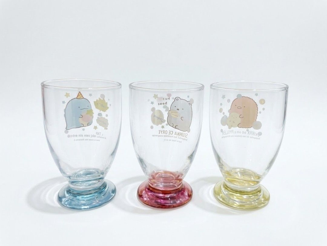 SanX Sumikkogurashi Glass (Category: Other Kitchenware & Tableware) located in Binan City. Submitted by mayjhe (Listing ID 1470163722, Image 2). Description: 💛 For Sale 💛 🌸 Sumikkogurashi 🍀 Glass 📍 Condition: Good 💰 Price is ₱ 170.00 each 👉 Other details posted 🇵🇭 Location Biñan Laguna 🛵 Courier J& T and Lalamove 📋 Shipping by schedule 📍 NO COD & COP 📌 All items are carefully packed and labeled with Fragile stickers for breakable goo