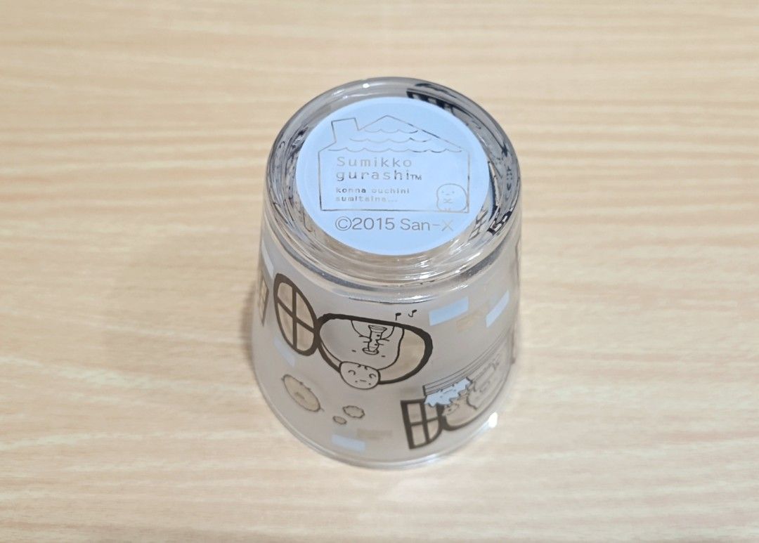 Sanx Sumikkogurashi Glass (Category: Other Kitchenware & Tableware) located in Binan City. Submitted by mayjhe (Listing ID 1470163893, Image 3). Description: 💛 For Sale 💛 🌸 Sumikkogurashi 🍀 Glass 📍 Condition: Good 💰 Price is ₱ 155.00 👉 Other details posted 🇵🇭 Location Biñan Laguna 🛵 Courier J& T and Lalamove 📋 Shipping by schedule 📍 NO COD & COP 📌 All items are carefully packed and labeled with Fragile stickers for breakable goods. H