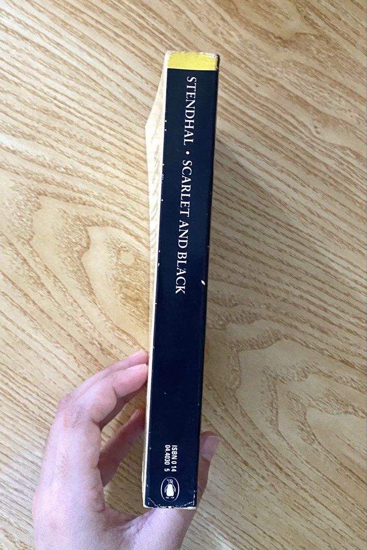 SCARLET AND BLACK - STENDHAL (Category: Storybooks) located in Manila. Submitted by liilyyreadss (Listing ID 1470154262, Image 3). Description: .