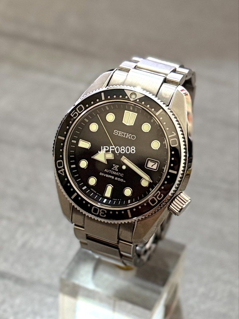 Seiko spb077 mm200 (Category: Men's Watches) located in Makati City. Submitted by jpf0808 (Listing ID 1470225852, Image 1). Description: Seiko spb077 mm200 Condition: 9.5/10 Complete inclusions For sale only no trades P33,000 Movement: 6R15 Automatic w/ manual winding Power reserve: 50 hours Stainless steel Case Size Thickness:12.7mm Diameter:44mm Crystal: sapphire crystal Water Resistance: 200m / 660ft.