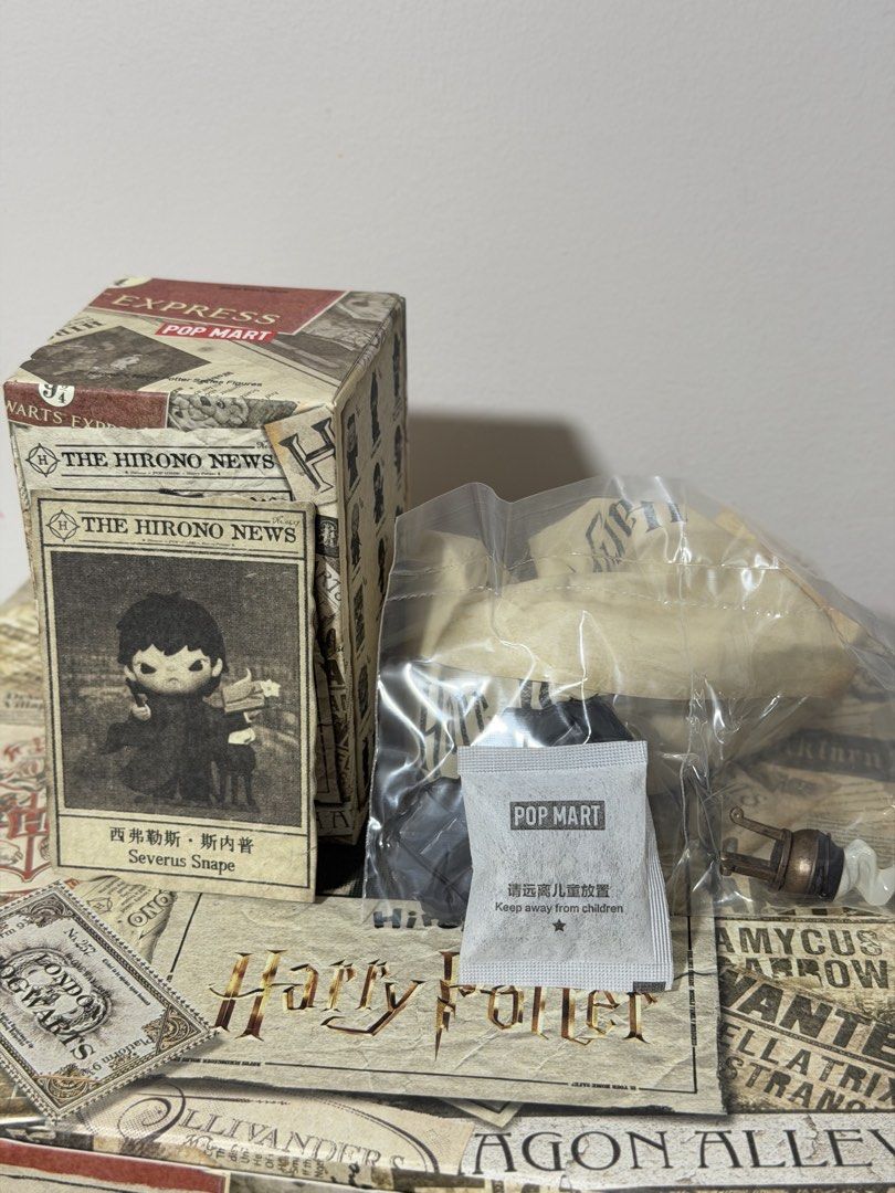 Severus Snap - Hirono x Harry Potter Pop Mart (Category: Designer & Blind Box Toys) located in Manila. Submitted by pophiro.shop (Listing ID 1470306683, Image 3). Description: 🚨FOR SALE - SEALED FOIL🚨 ✅ Authentic ✅ With box, sealed foil, and card 💵 MOP: GCash / Maya / BPI / Gotyme 🚚 MOD: - Delivery: Grab / Lalamove (booking and fee by buyer) - Shipping: J&T / LBC (shipping paid by buyer) - delivery will depend on available schedule*.