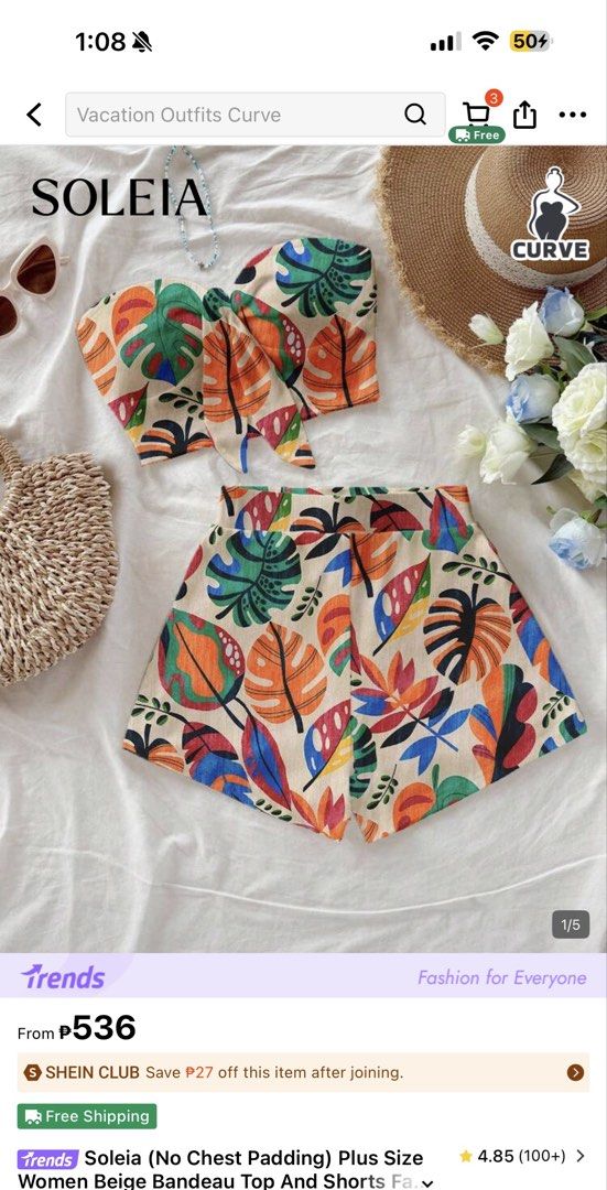 Shein coordinates (Category: Sets or Coordinates) located in Manila. Submitted by niknakabdu11036 (Listing ID 1470189097, Image 2). Description: .