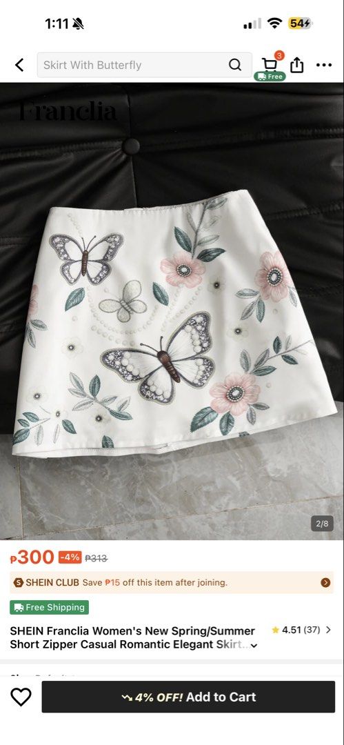 Shein coordinates (Category: Rompers) located in Manila. Submitted by niknakabdu11036 (Listing ID 1470189714, Image 3). Description: Set na sya. Never pang nasuot. Hindi sya embroidered, printed sya.