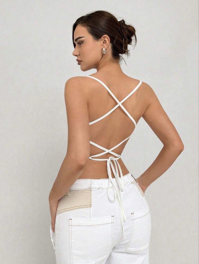 Shein Mesh Top (Category: Sleeveless) located in Quezon City. Submitted by prelovedbykhy (Listing ID 1470278776, Image 2). Description: doubled my order.