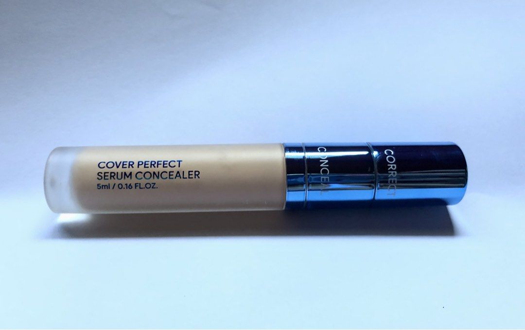 Skintific Cover Perfect Serum Concealer (Category: Makeup) located in Davao. Submitted by jaeminmin (Listing ID 1470246613, Image 2). Description: SKINTIFIC COVER PERFECT SERUM CONCEALER (dual tip) Shade: Porcelain Coverage: Buildable high coverage Pore blurring 5ml/16 FL.OZ..