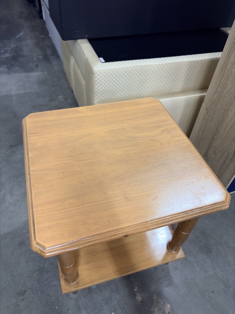 small table (Category: Tables & Sets) located in Kajang. Submitted by goodsdmy_secondhandshop (Listing ID 1470206152, Image 2). Description: barang secondhand. condition masih okay. as is barang self pickup taman bukit mewah sahaja. delivery boleh arrange lalamove .
