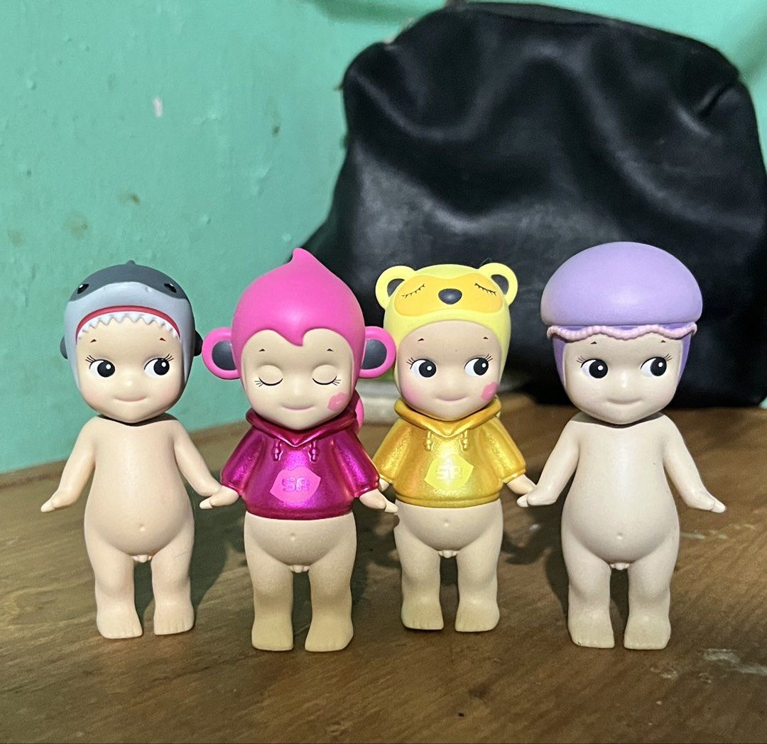 Sonny Angel Set set set (Category: Designer & Blind Box Toys) located in Manila. Submitted by _sweetieboiitodeii (Listing ID 1470275207, Image 1). Description: wts prio take set monkey shen eumora - 750 shark - 500 tunoki - 750 jelly fish - 450 wbnf all exept jellyfish 📍rizal.