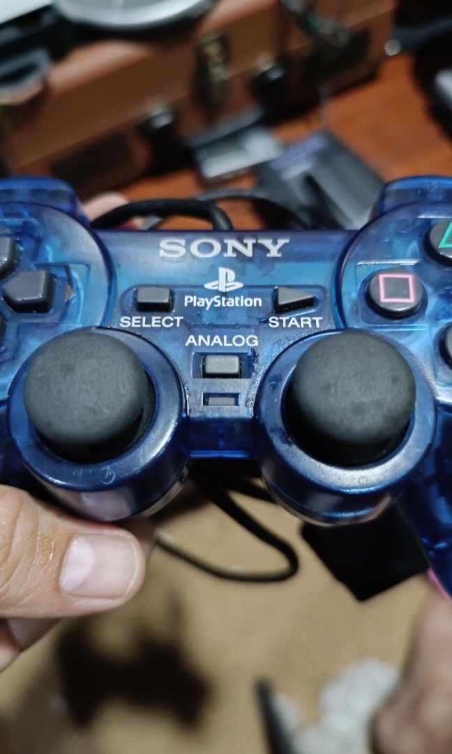 SONY PLAYSTATION ANALOG CONTROLLER (Category: PlayStation) located in Midsayap. Submitted by macoy.picker (Listing ID 1470345935, Image 3). Description: Sony Playstation Analog Controller Ocean Blue Selling As is Untested Location: North Cotabato.