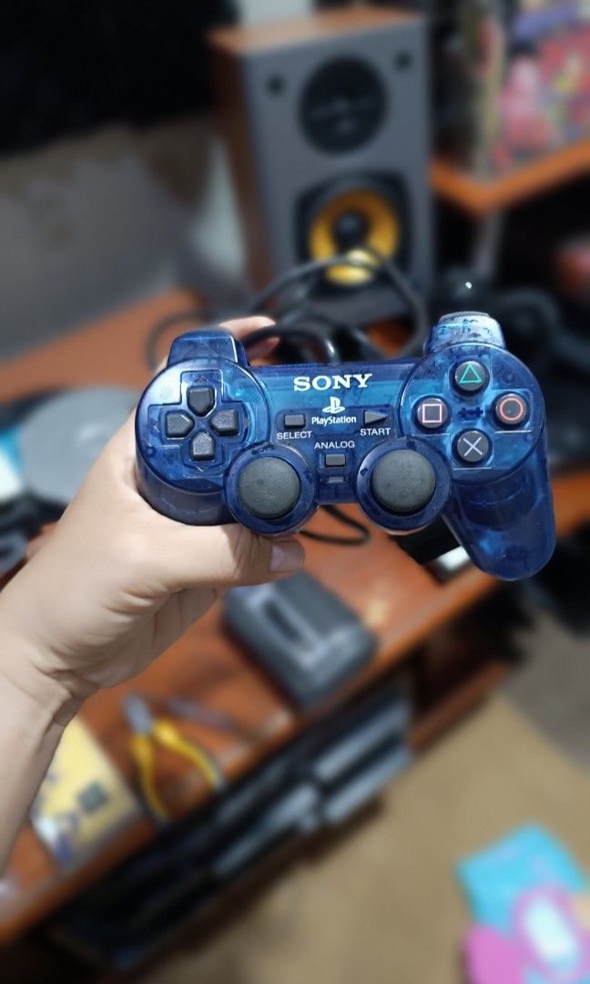 SONY PLAYSTATION ANALOG CONTROLLER (Category: PlayStation) located in Midsayap. Submitted by macoy.picker (Listing ID 1470345935, Image 1). Description: Sony Playstation Analog Controller Ocean Blue Selling As is Untested Location: North Cotabato.