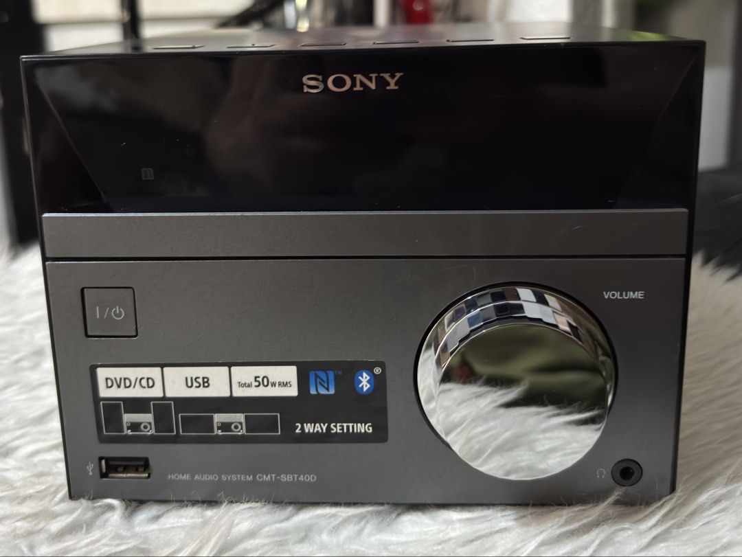 Sony SBT40D Bluetooth Homr Audio System (player only) (Category: Other Audio Equipment) located in Paranaque City. Submitted by dalle_closet (Listing ID 1470171727, Image 2). Description: working well 250v player only. speakers are not included.