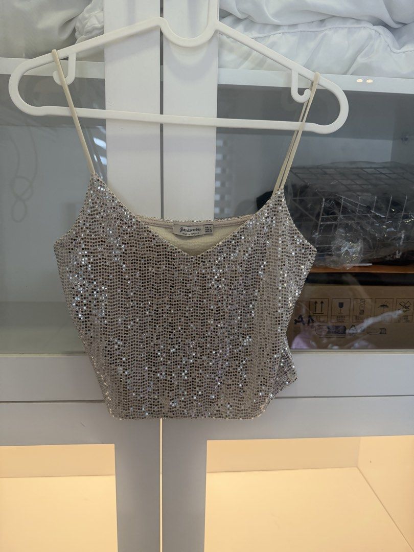 Sparkly tops bundle (Category: Sleeveless) located in Quezon City. Submitted by destashingmycloset (Listing ID 1470246167, Image 3). Description: .