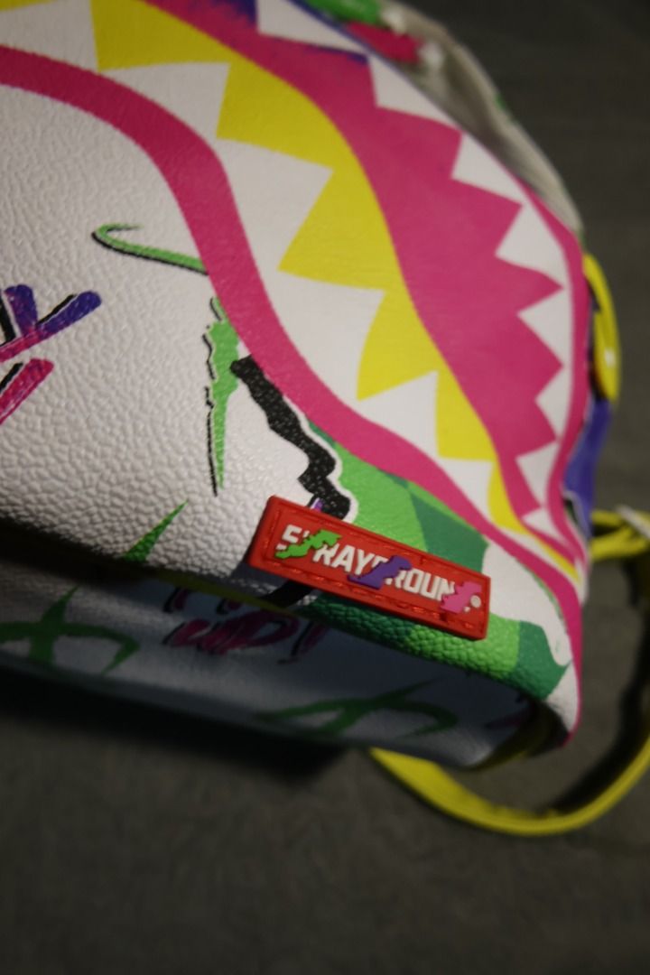 Sprayground Dreamy Technicolor Savage Backpack (Category: Backpacks) located in Victoria. Submitted by manoguidma85750 (Listing ID 1470172532, Image 3). Description: Authentic Sprayground Dreamy Technicolor Savage Mini Backpack.