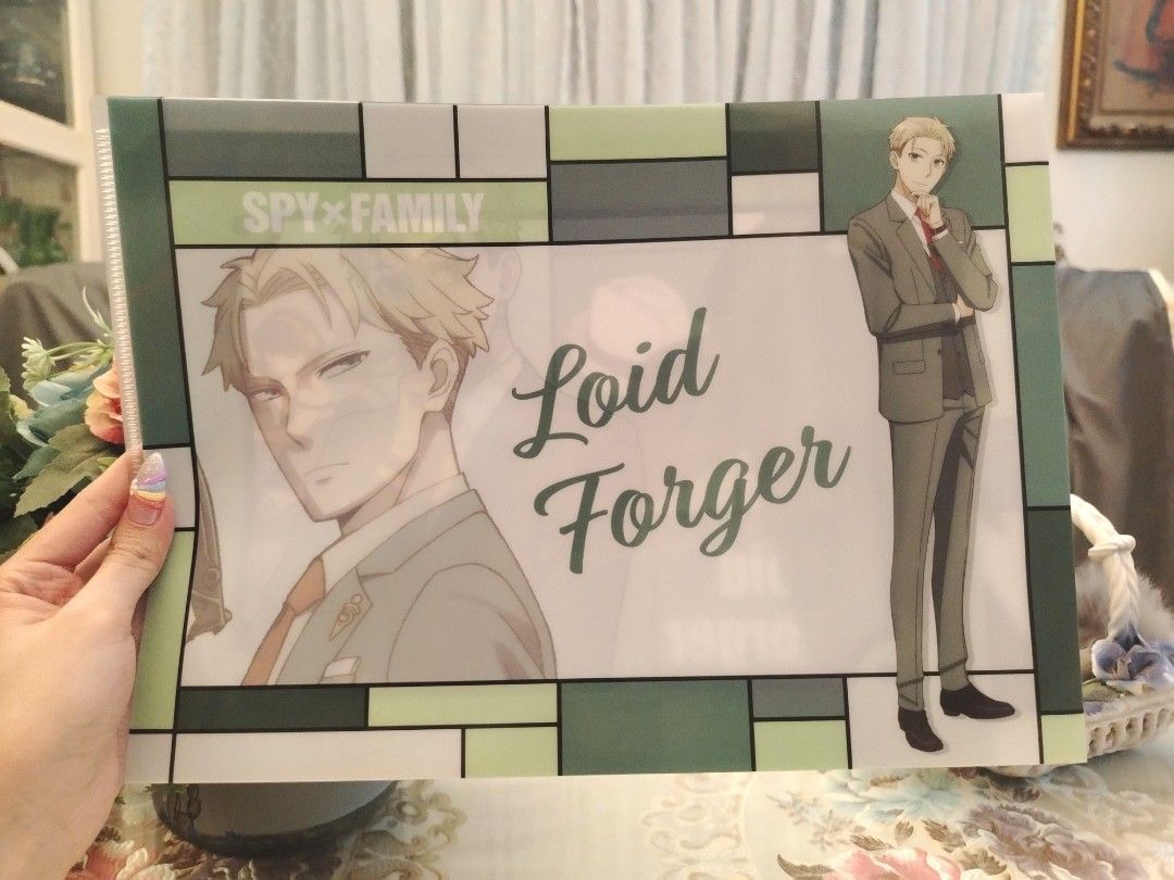 Spy × Family Loid Forger 2-Pocket Clear File Folder (Category: Other Stationery & Craft) located in San Fernando. Submitted by jpmarketplace2023 (Listing ID 1470197751, Image 1). Description: 💚 All items are authentic from Japan. 💛 MOP: GCash (❌️ GCash Protect) 🩵 MOD: LBC only (❌️ S. Checkout, COD, COP) 💙 Meet-up: Vista Mall, San Fernando, Pampanga 💜 All items are on-hand. 🧡 First to pay gets the item first. ❤️ Breakable items are packed wi