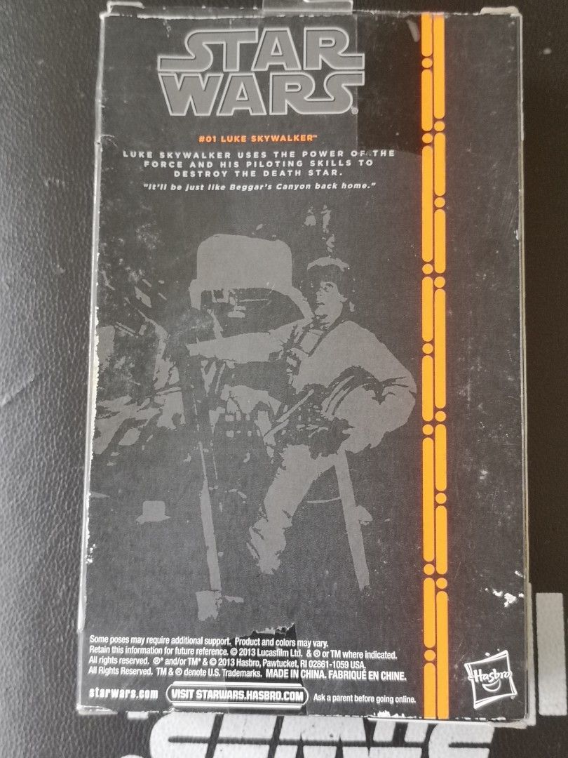 Star Wars Black Series Luke Skywalker (Category: Action & Battle Toys) located in Quezon City. Submitted by jotioco (Listing ID 1470189154, Image 3). Description: .