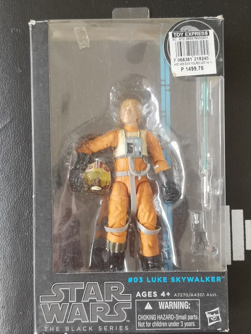 Star Wars Black Series Luke Skywalker (Category: Action & Battle Toys) located in Quezon City. Submitted by jotioco (Listing ID 1470189154, Image 1). Description: .