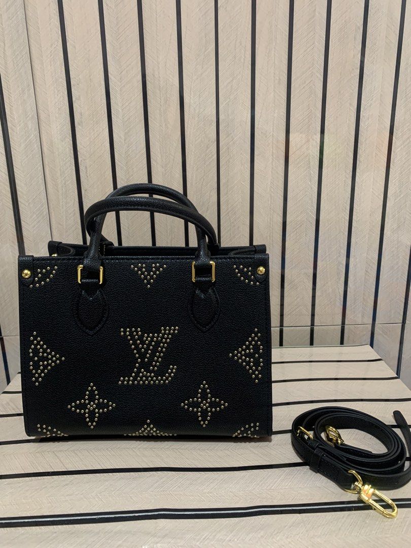 Studded GrainCalfSkin OTG (Category: Cross-body Bags) located in San Fernando. Submitted by preluxuria_online_shop (Listing ID 1470282904, Image 1). Description: .