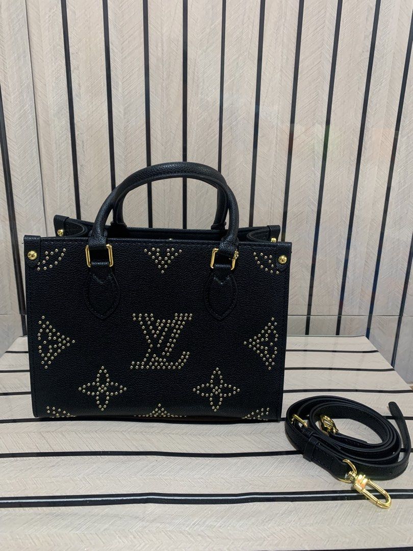 Studded GrainCalfSkin OTG (Category: Cross-body Bags) located in San Fernando. Submitted by preluxuria_online_shop (Listing ID 1470282904, Image 2). Description: .