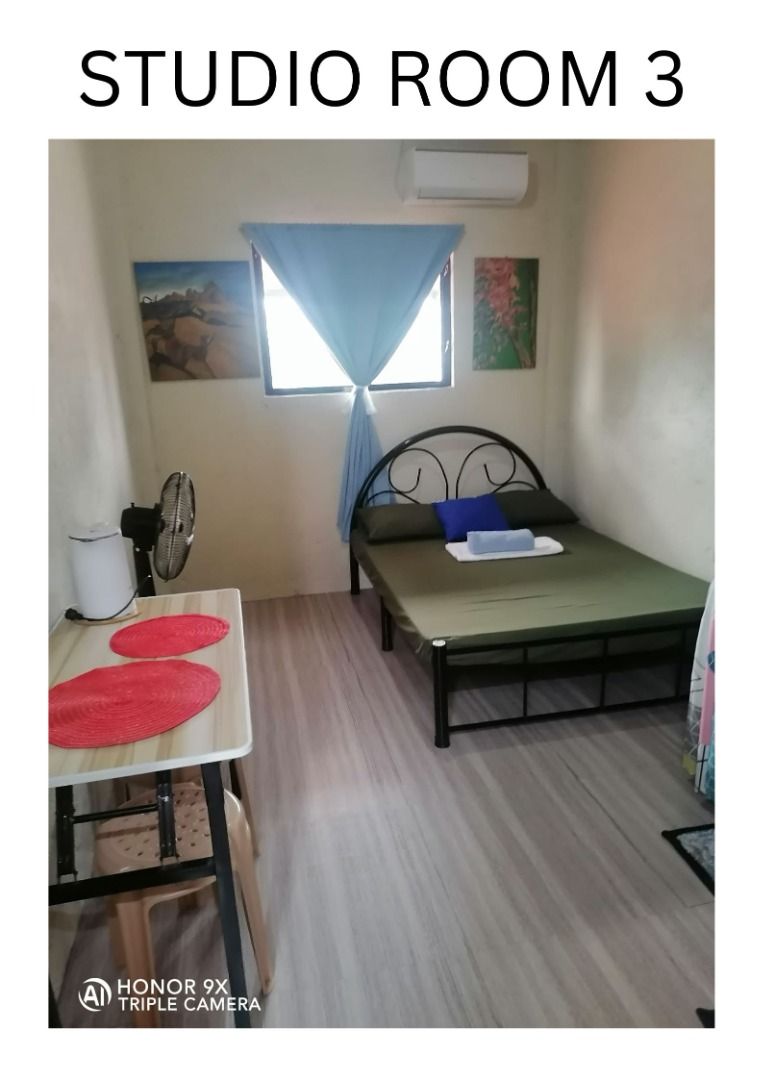 STUDIO ROOM (Category: Room Rentals) located in Santa Rosa. Submitted by ras.arc20 (Listing ID 1470292451, Image 3). Description: Good day. ONLY STUDIO ROOMS ARE AVAILABLE (only for daily stay). We are legit. Kailangan mo ba ng affordable and maayos na stay para sa inyo ay nandito na. Welcome to Sleep Zone. We're available. Di naman kailangan mahal basta makakatulog ka nang komportable lalo na kung overnight lang naman. Room rates are all budget 