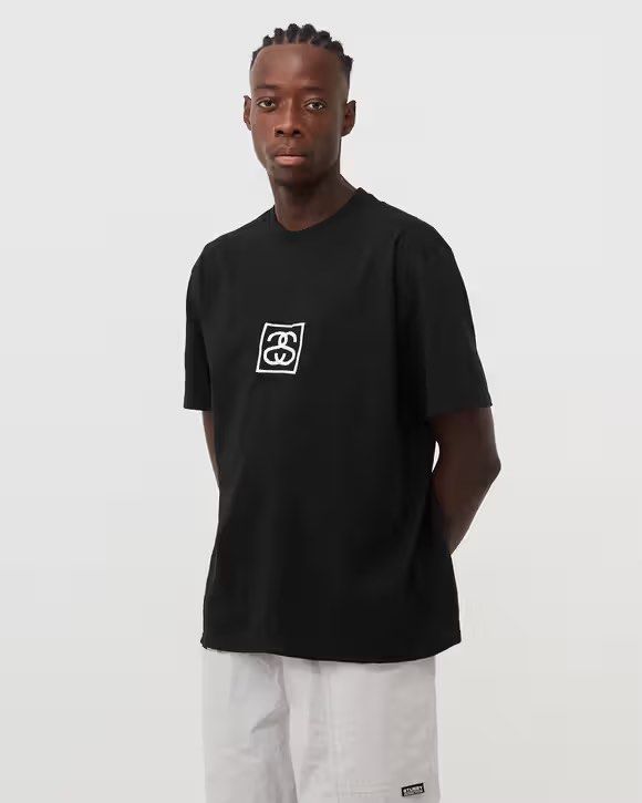 stussy embroidered squared tee (Category: Tshirts & Polo Shirts ) located in Iloilo. Submitted by wckdbboy.5001 (Listing ID 1470293161, Image 1). Description: stussy embroidered squared tee excellent condition with minor flaws large width : 22 length : 29 dm me 📥.