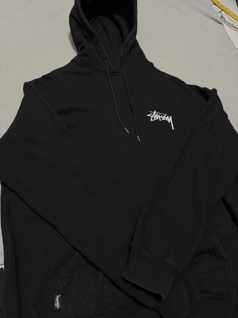 Stussy Mullet Dice Hoodie Jacket (Category: Hoodies) located in Bulacan. Submitted by sanjisthrift (Listing ID 1470269531, Image 2). Description: Size Large to XL oversized Width 26.5 Length 30 Very Good Condition 9/10.