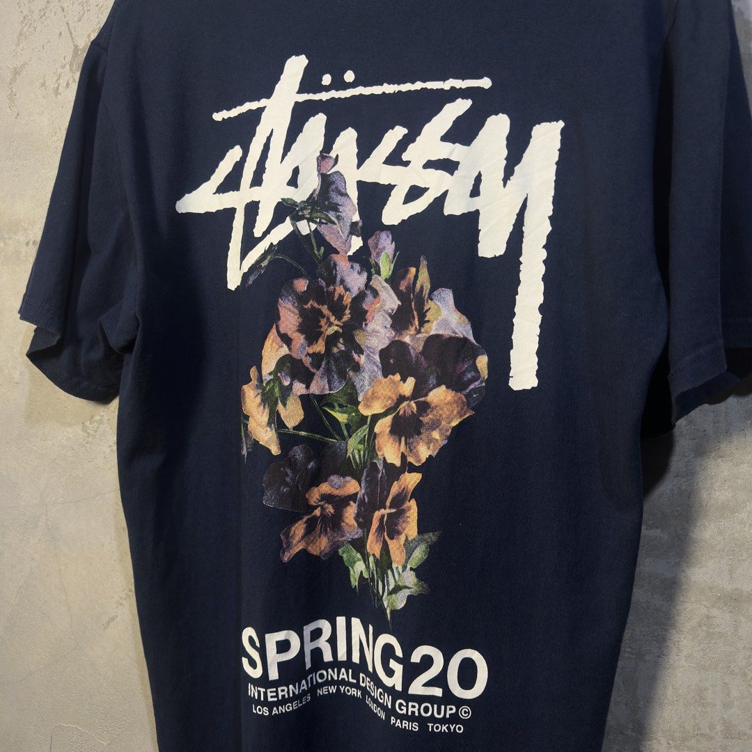 Stussy Spring T-shirt (Category: Tshirts & Polo Shirts ) located in Quezon, Isabela. Submitted by guzzy.archive (Listing ID 1470270598, Image 2). Description: OFF / LEGIT ISSUE : ONE HAIRLINE ONLY IN FRONT EXCELLENT CONDITION SIZE MEDIUM COLOR RATE: 9.5/10 (DARK BLUE) DIMENSIONS - WIDTH 20 / LENGTH 27 550 + SF LOC: LUZON, ISABELA.