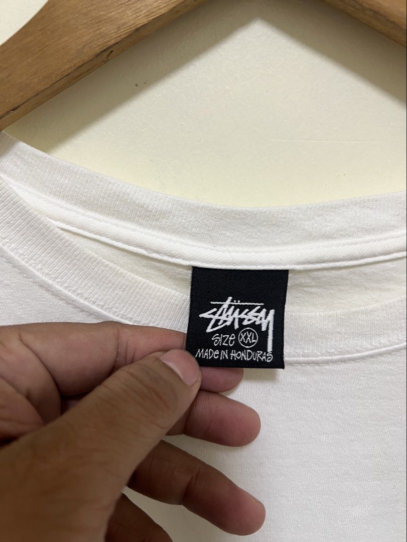 Stussy White Shirt (Category: Formal Shirts) located in Manila. Submitted by thriftpoint99 (Listing ID 1470244762, Image 3). Description: 27.5x32 Issue hairline print Good condition.