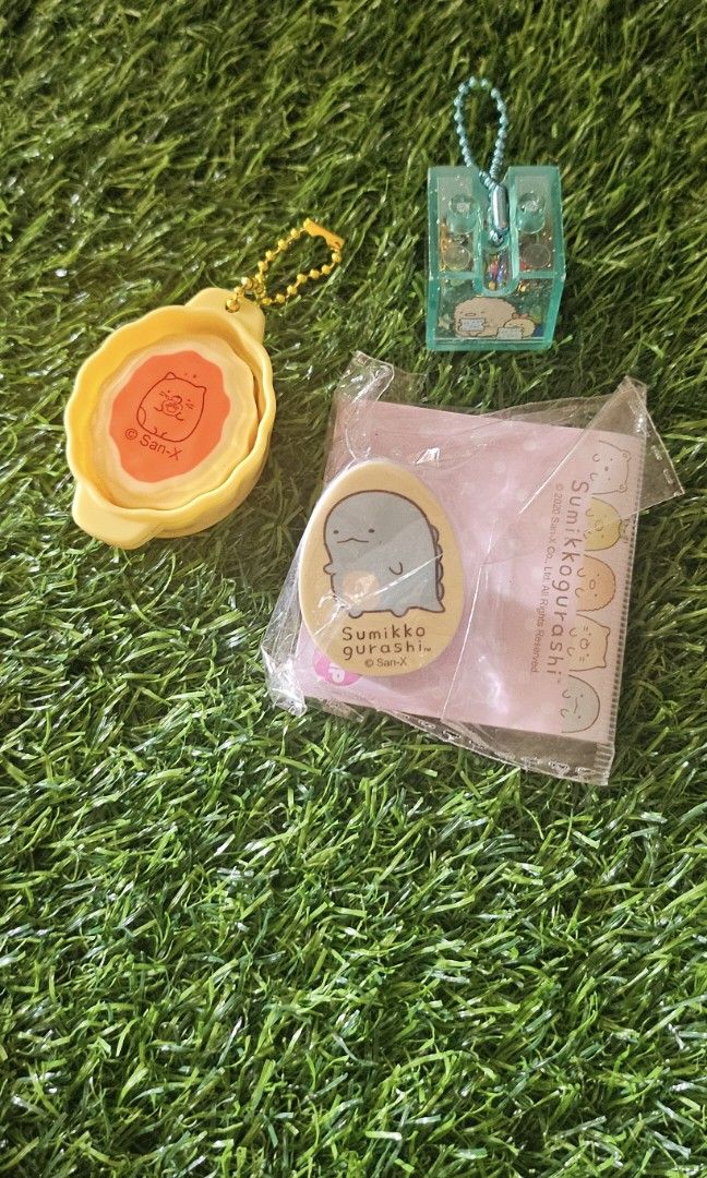 Summiko charms / aniks (Category: Kids Toys) located in Umingan. Submitted by liezelsona48963 (Listing ID 1470194824, Image 1). Description: 3 pcs san x summiko merch take all mop gcash.