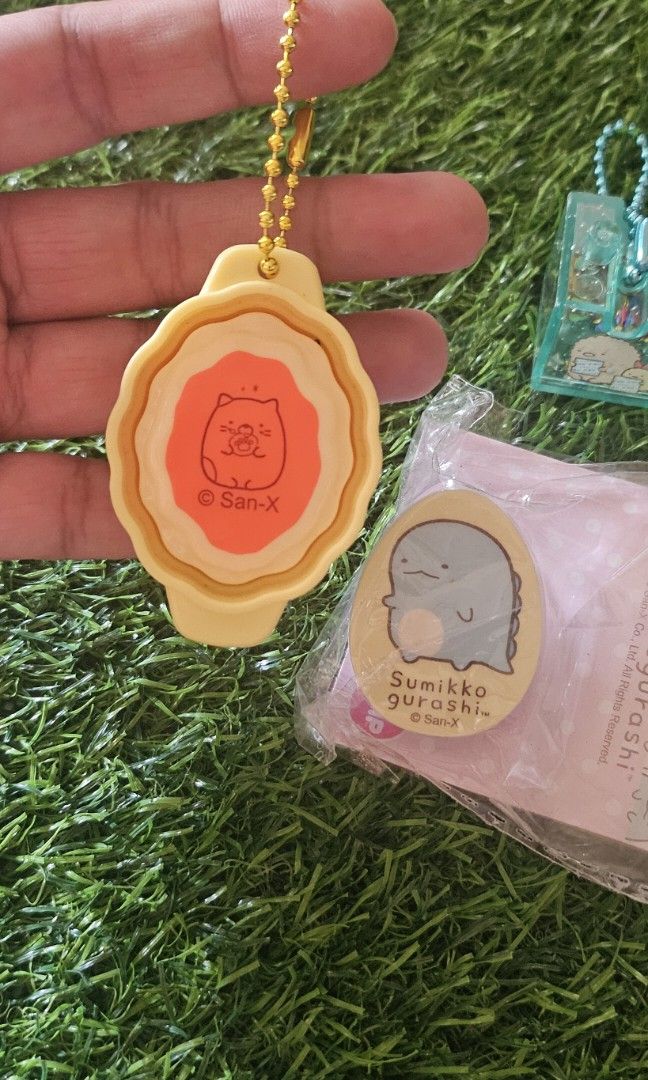 Summiko charms / aniks (Category: Kids Toys) located in Umingan. Submitted by liezelsona48963 (Listing ID 1470194824, Image 3). Description: 3 pcs san x summiko merch take all mop gcash.