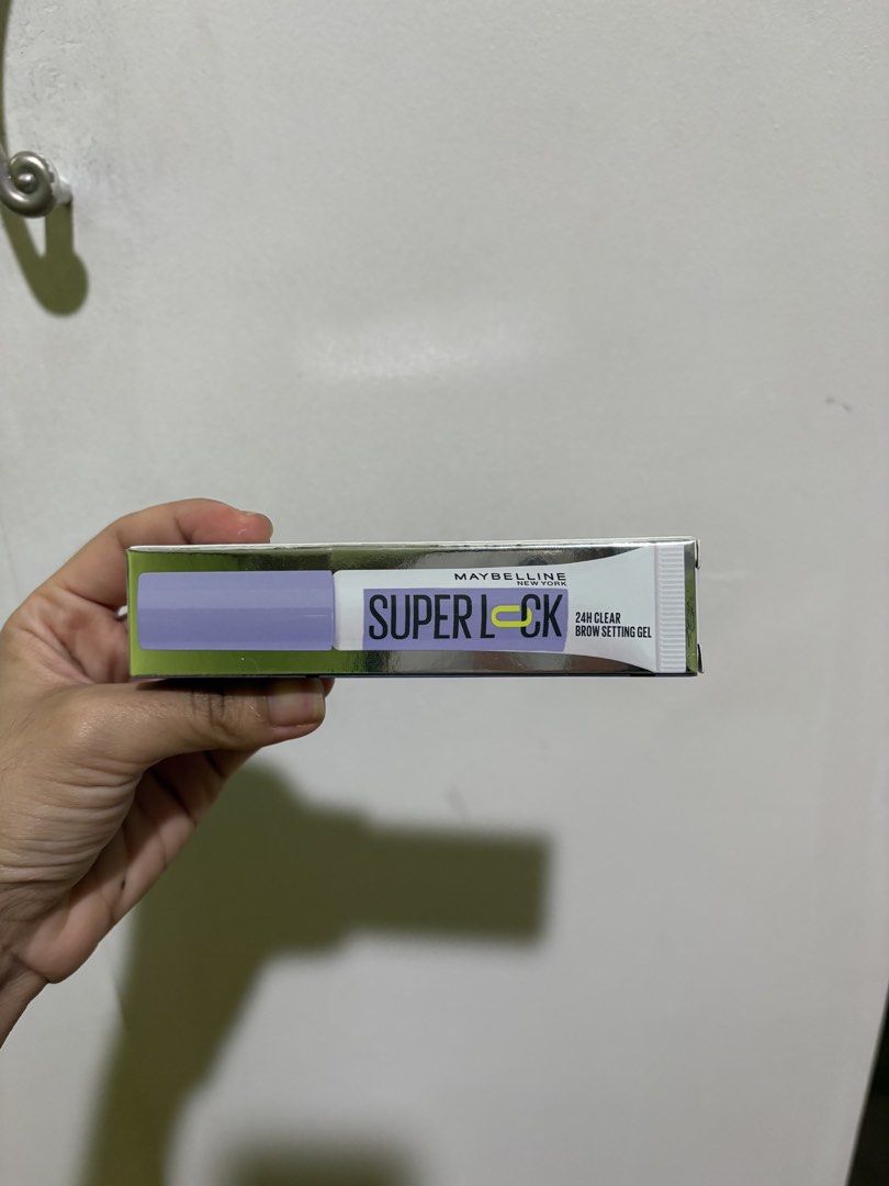 Super Lock Eyebrow Gel (Category: Makeup) located in Quezon City. Submitted by 135life.ph (Listing ID 1470262335, Image 1). Description: Brand: Maybelline Condition: Brand New SHIPPING FEE IS NOT YET INCLUDED IN THE PRICE. SHIPPING FEE WILL BE C/O THE BUYER..