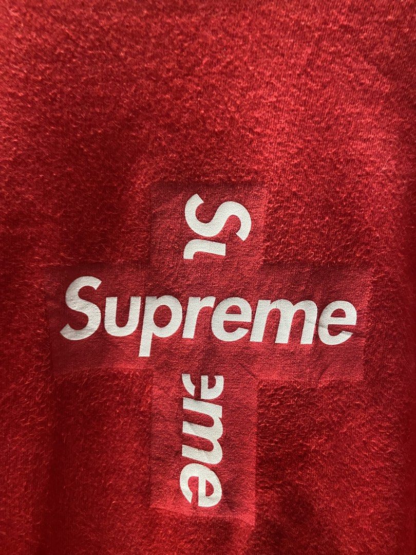 SUPREME CROSSBOX LOGO TEE (Category: Tshirts & Polo Shirts ) located in Naga. Submitted by lux.shirt.ph (Listing ID 1470159304, Image 3). Description: nego dm dm .