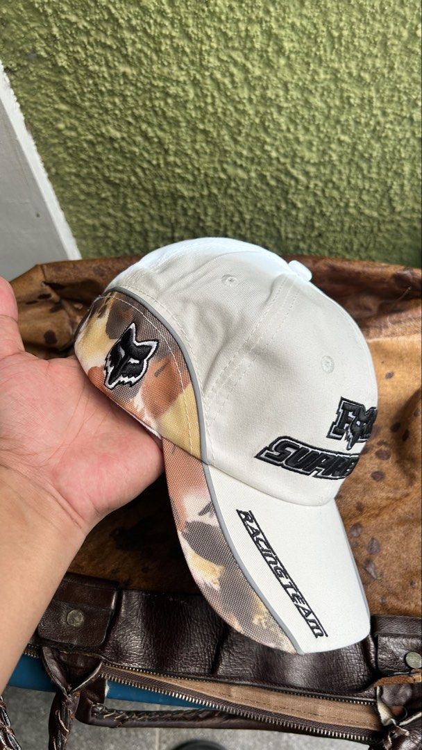 supreme fox racing cap (Category: Caps & Hats) located in Cavite. Submitted by mr.gb4h (Listing ID 1470329610, Image 3). Description: excellent condi authentic supreme.